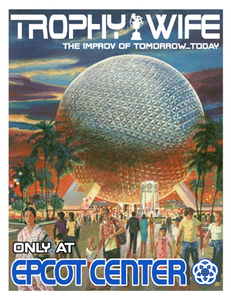 Trophy Wife Epcot Center tee-shirt 10/4